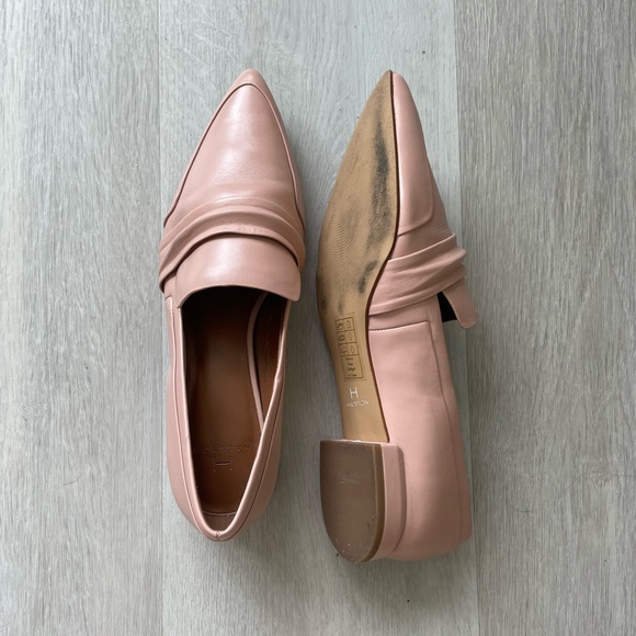 Halston Leather Loafers - Picture 2 of 4